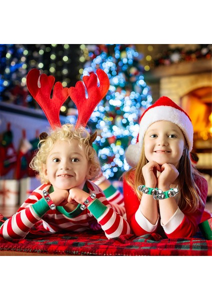 12 Adet Bileklik Zil Ritim Enstrümanı Çocuklar Için Noel Partisi Hediyeleri-A (Yurt Dışından) fiyatları