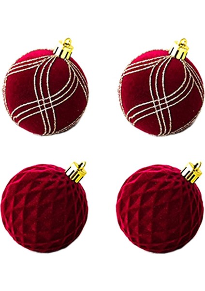 Noel Ağacı Süslemesi Yeni Yıl Noel Küreleri B (Yurt Dışından)