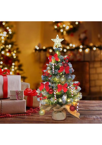 Minyatür Noel Ağacı Noel Masa Süsü Dekoratif B (Yurt Dışından) modelleri