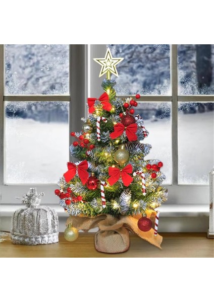 Minyatür Noel Ağacı Noel Masa Süsü Dekoratif B (Yurt Dışından) fırsatları