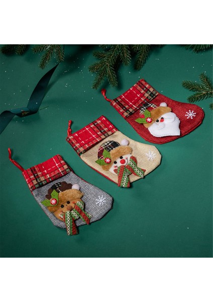 Mini Noel Çorapları Noel Ağacı Kolye Noel Çorapları (Yurt Dışından) modelleri
