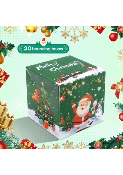 Noel Para Kutusu Seti Nakit Hediye Çekmecesi Için Hediye Kutusu (Yeşil 20 Adet) (Yurt Dışından)