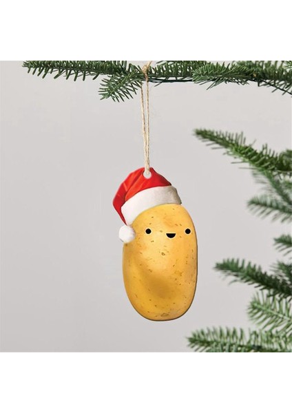 Patates Askılı Süs Noel Ağacı Süslemeleri (2 Adet) (Yurt Dışından)
