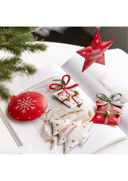 Dövme Demir Noel Ağacı Kolye Yıldız Çan Noel Partisi D (Yurt Dışından) indirimleri