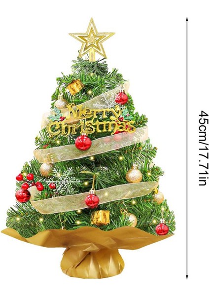 Minyatür Noel Ağacı Noel Masa Süsü Dekoratif A (Yurt Dışından) indirimleri