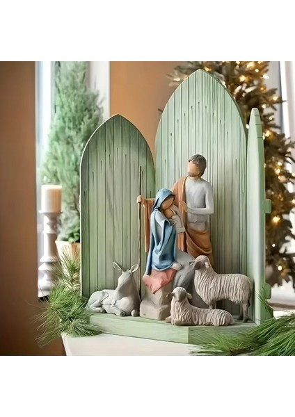 Karakter Heykel Koleksiyonu Isa'nın Doğuşu Tabernacle Heykelleri (Yurt Dışından) indirimleri