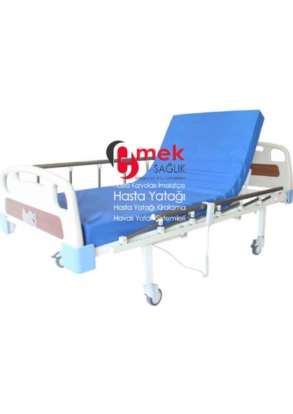 Hasta Karyolası 2 Motorlu Abs Başlıklı Tabanca Korkuluklu modelleri