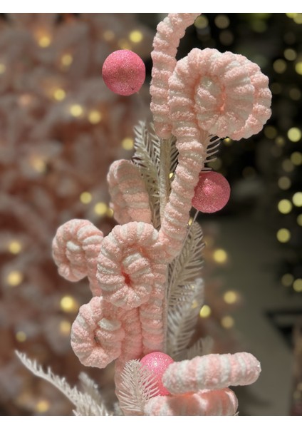 Happy Sugar Pembe Candy Stick Dekor 8 x 64 cm fiyatları