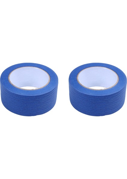 2 Adet 50 M 3D Yazıcı Mavi Bant Ressamlar Için 50MM Geniş Yatak Maskeleme Bandı (Yurt Dışından)