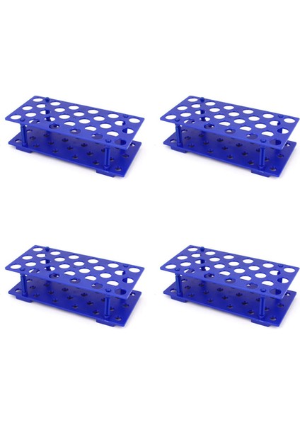 4x Laboratuvar Plastik 28 Delik 17MM Dia 15ML Santrifüj Test Tüpü Raf Tutucu (Yurt Dışından)