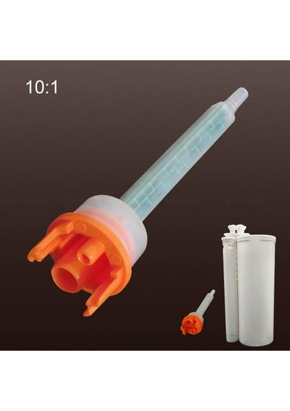 10 Adet Karıştırma Nozul Ucu Statik Mikser 16 Element Epoksi Yapıştırıcılar Için 1:10 Karışım Oranı (Yurt Dışından)