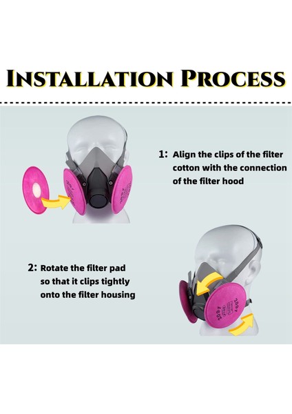 20 Pack 2091 P100 Partikül Filtresi 2091 ile Uyumlu, 6000 6200 6800 7000 Ff-4 Için Yedek (Yurt Dışından) fırsatları