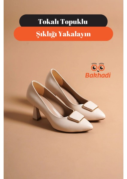 Tokalı Topuklu Ayakkabı