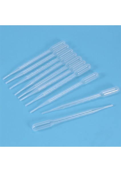 30 Adet 3ml Tek Kullanımlık Plastik Göz Damlalık Seti Transfer Mezun Pipetler (Yurt Dışından)