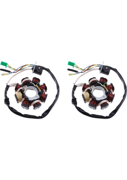 2x Gy6 Motor Magneto Stator Jeneratör Bobini 157QMJ Gy6 Motor 125CC 150CC Atv Scooter Aksesuarları (Yurt Dışından)