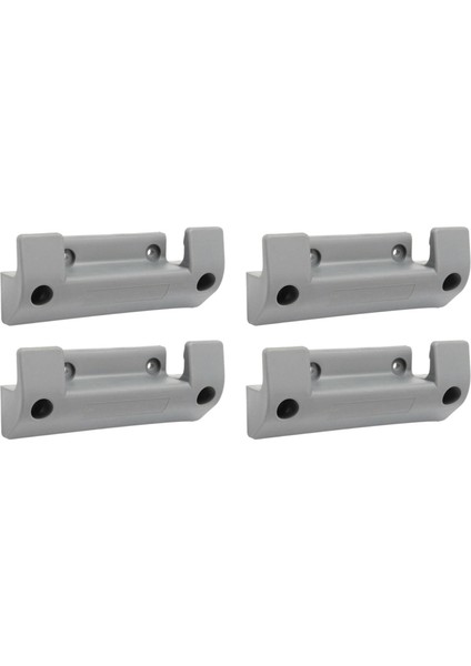 4 Adet Bahçe Hortumu Makarası Tutucu Pvc Duvara Monte Bahçe Hortumu Askı Boru Tutucu 8 Adet Genişletme Vidaları ile (Yurt Dışından)