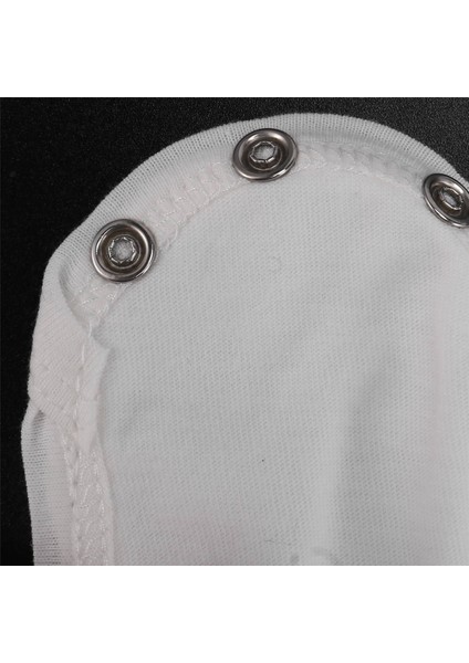 10 Adet Uni Bebek Çocuk Tulumları Ortağı Süper Yardımcı Bodysuit Tulum Bebek Bezi Romper Uzatmak Uzatmak Film (Beyaz) (Yurt Dışından)