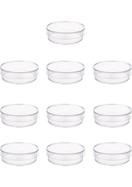 30 Adet Lb Plaka Mayası Için Kapaklı 35MM x 10MM Steril Plastik Petri Kapları (Şeffaf Renk) (Yurt Dışından) indirimleri