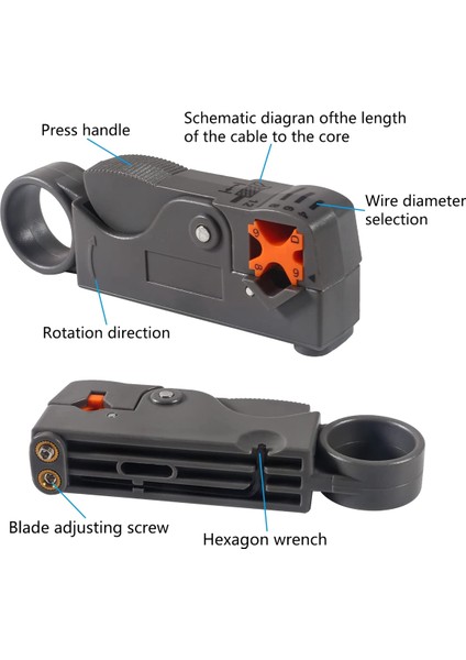 Rg6 RG59 Için Koaksiyel Kablo Kıvırma Seti Aracı, 15 Adet F Rg6 RG59 Konnektörlü Koaksiyel Sıkıştırma Aracı Kiti (Yurt Dışından) fırsatları