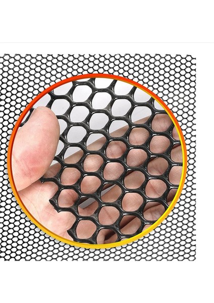 Plastik Tavuk Tel Çit Örgüsü, Bahçecilik Için Eskrim Teli, Kümes Hayvanları Eskrim, Çiçek Örgü Siyah Için Tavuk Tel Çerçeve (Yurt Dışından)