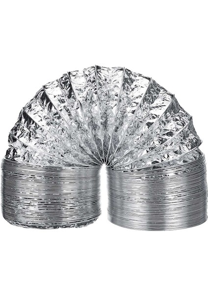 4 Inç Vantilatör Borusu 100MM Pvc Alüminyum Boru Havalandırma Borusu Hortum Esnek Egzoz Kanalı 3/2 M Hava Sistemi Havalandırma Banyo (Yurt Dışından) fiyatları