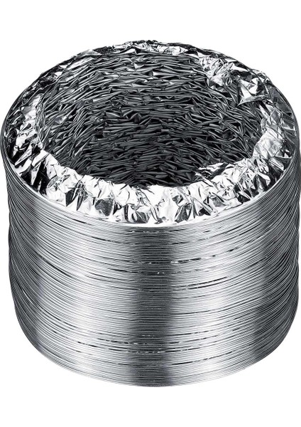 4 Inç Vantilatör Borusu 100MM Pvc Alüminyum Boru Havalandırma Borusu Hortum Esnek Egzoz Kanalı 3/2 M Hava Sistemi Havalandırma Banyo (Yurt Dışından) fırsatları
