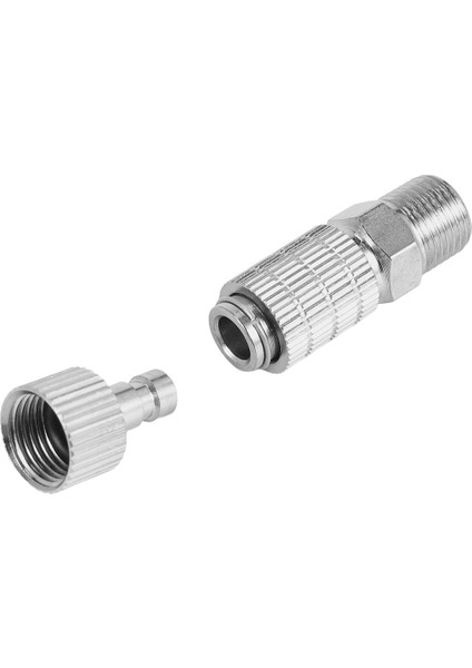 Airbrush Hızlı Ayırma Bağlayıcı Serbest Bırakma Bağlantı Adaptörü, 10 Erkek Bağlantı Elemanı, 1/8 Inç Mf (Yurt Dışından)