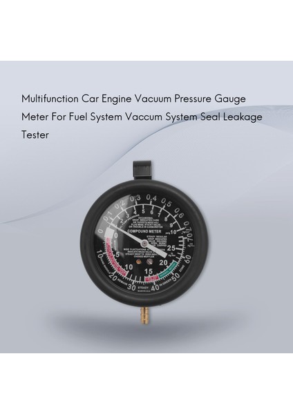 Çok Işlevli Araba Motoru Vakum Basınç Ölçer Ölçer Yakıt Sistemi Vakum Sistemi Conta Kaçak Test Cihazı (Yurt Dışından)