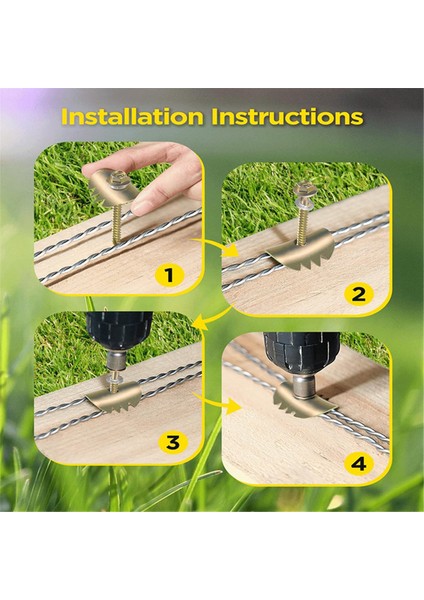 Çit Zımbaları, Çit Tel Zımbaları Kaymaz, Yumuşak Ahşap Için 50 Paket Galvanizli Çit Teli Bağlantı Elemanları, Yeniden Kullanılabilir Çit Çivileri (Yurt Dışından) fırsatları