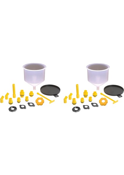 30 Adet Araba Radyatörü Soğutucu Dolum Hunisi Kiti Dökülmeye Dayanıklı Soğutma Sistemi Aracı Dolum Hunisi Emzik Yağ Dökün Aracı (Yurt Dışından)