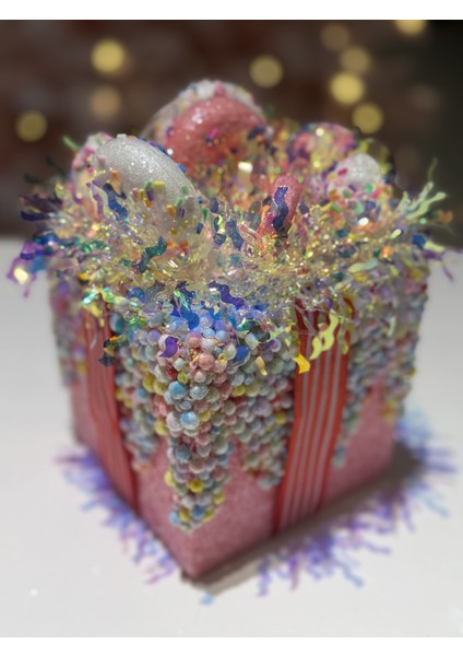 Happy Sugar Pembe Kutu Dekor 11 x 15 cm fiyatları
