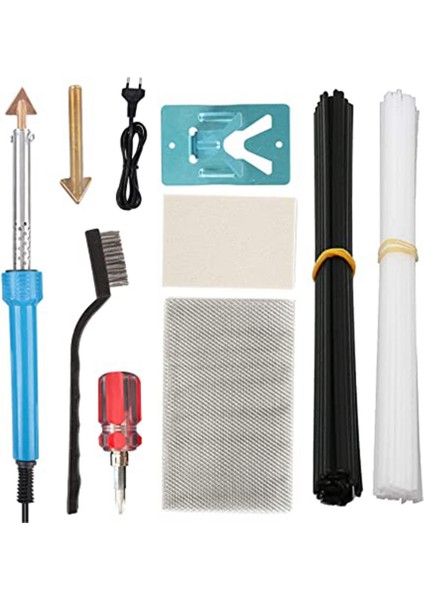 Plastik Kaynak, 80W Plastik Kaynak Makinesi Seti 2 Havya Ipuçları Ab Tak ile Araba Tampon Için Plastik Tamir Makinesi (Yurt Dışından)