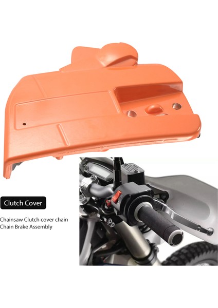 Husqvarna 340 345 346 350 353 357 359 Zincirli Testere Için Zincir Fren Debriyaj Yan Koruyucu Kapak (Yurt Dışından) modelleri