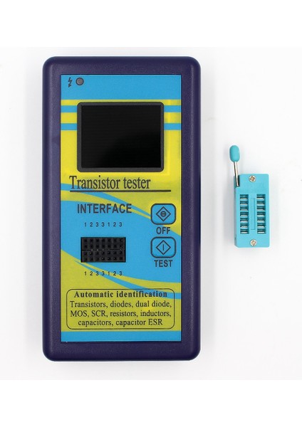 Renkli Ekran Versiyonu Grafik Ekran M328 Transistör Test Cihazı Direnç Ölçer Endüktans Ölçer Kapasite Ölçer (Yurt Dışından)
