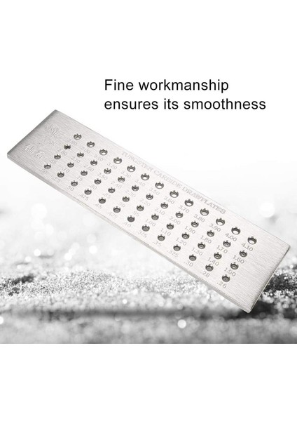 Takı Imalatı Restorasyonu Için Tungsten Karbür Fırçalanmış Plaka - 52 Yuvarlak Delik - 0,26 Ila 4,10 mm Fırçalanmış Plaka (Yurt Dışından) fırsatları