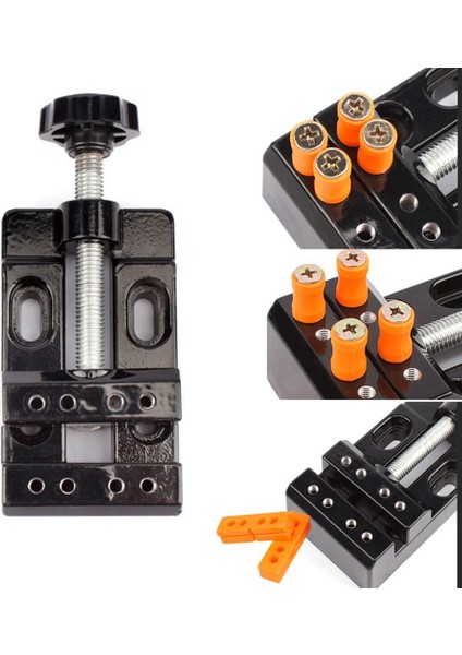 Mini Küçük Mengene Mini Düz Kelepçe Masa Çene Tezgah Kelepçesi Matkap Basın Yardımcısı Açılış Masa Mengene Dıy El Aletleri 13.5x6.5x3.6cm (Yurt Dışından) indirimleri