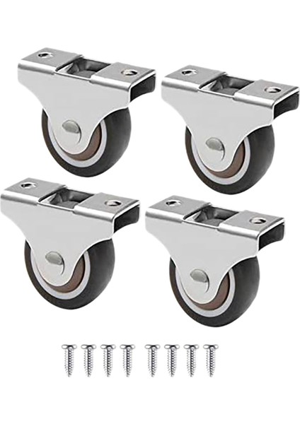 12 Adet Mini Tekerlekler Mobilya Tekerleri Küçük 25MM Sabit Tekerler Yönlü Hareketli Tekerler Mobilya Için Hareketli Tekerler (Yurt Dışından) fiyatları