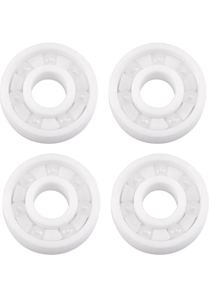 4x 608 Tam Seramik Rulman Zro2 Rulman 8MMX22MMX7MM Zirkonya Oksit Rulman (Yurt Dışından)