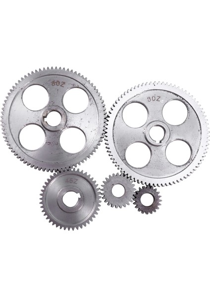 5 Adet/takım CJ0618 Takım Tezgahı Dişli Metal Dişliler Mikro Torna Dişli Metal Kesme Dişlisi (Yurt Dışından)
