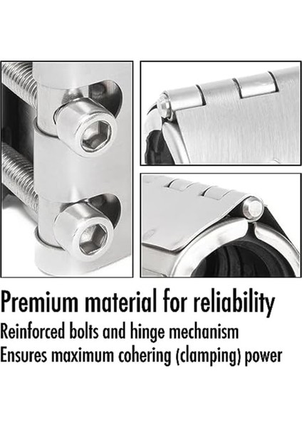 1 Inç Borular Için Boru Tamir Kelepçesi, Sızıntı Kapatıcı, Plastik ve Metal Borular Için Acil Boru Tamir Takımı 25MM-27MM (Yurt Dışından)