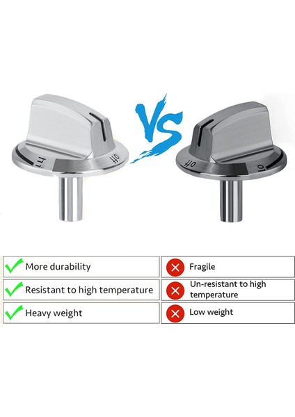 1 Adet Yükseltme 5304525746 Uzun Saplı Soba Düğmeleri Değiştirmeleri, Gaz Sobası Aralığı Fırın Düğmeleriyle Uyumlu (Yurt Dışından) indirimleri