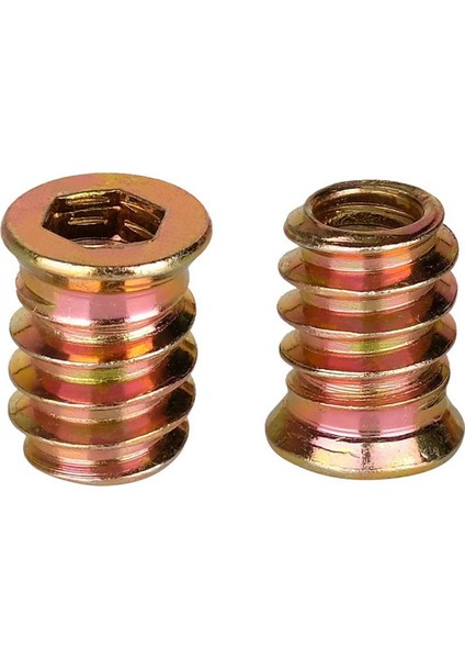 500 Adet M6 x 15MM Mobilya Vidası Somun Dişli Ahşap Ekler Cıvata Bağlantı Elemanı Konnektörü Altıgen Soket Sürücü (Yurt Dışından)
