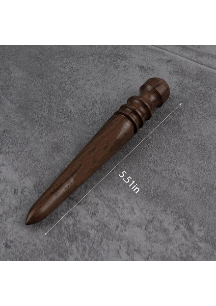 Deri Parlatıcı Aracı Abanoz Ahşap Deri Kenar Parlatıcı Konik Ahşap Etiket Cilalı Taşlama Aletleri 4 Oluklu (Yurt Dışından) fiyatları