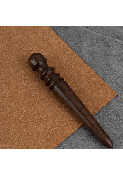 Deri Parlatıcı Aracı Abanoz Ahşap Deri Kenar Parlatıcı Konik Ahşap Etiket Cilalı Taşlama Aletleri 4 Oluklu (Yurt Dışından) fırsatları