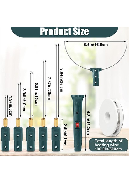 Sıcaklık Kontrol Cihazı ile Sıcak Tel Köpük Kesici Kiti, Sanat Zanaat Eva Köpük Oyma Için 100-240 V/24 W Elektrikli Kesme Abd Tak (Yurt Dışından)