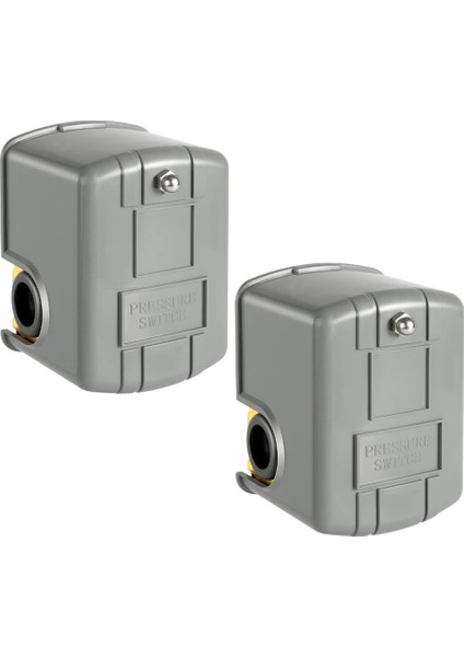 Kuyu Pompası Için 2 Adet Pessür Anahtarı, 30-50PSI Su Basınç Anahtarı, 1/4ın Kadın Npt Su Pompası Basınç Kontrol Anahtarı (Yurt Dışından)