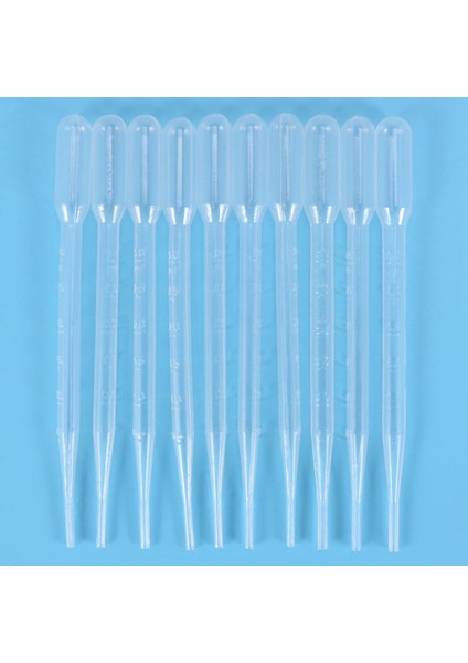 20 Adet 3ml Tek Kullanımlık Plastik Göz Damlalık Seti Transfer Mezun Pipetler (Yurt Dışından)