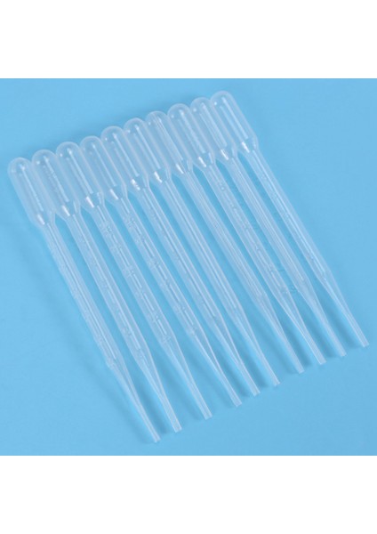 20 Adet 3ml Tek Kullanımlık Plastik Göz Damlalık Seti Transfer Mezun Pipetler (Yurt Dışından)
