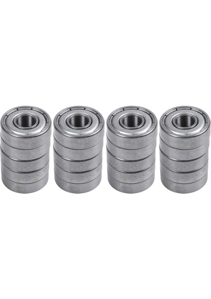 607Z 7 x 19 x 6mm Çift Korumalı Sabit Bilyalı Rulmanlar 20 Adet (Yurt Dışından)