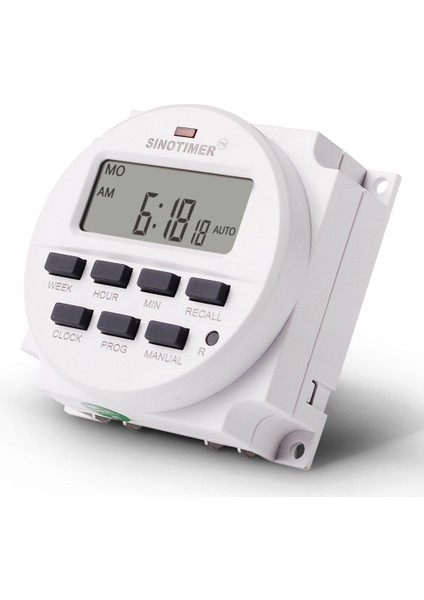 Sınotımer TM618H-4 Dc 12V Volt Gerilim Çıkışı Dijital 7 Gün Haftalık Programlanabilir Zamanlayıcı Anahtarı Zaman Rölesi Kontrol Cihazı 12V Zamanlayıcı (Yurt Dışından) fiyatları
